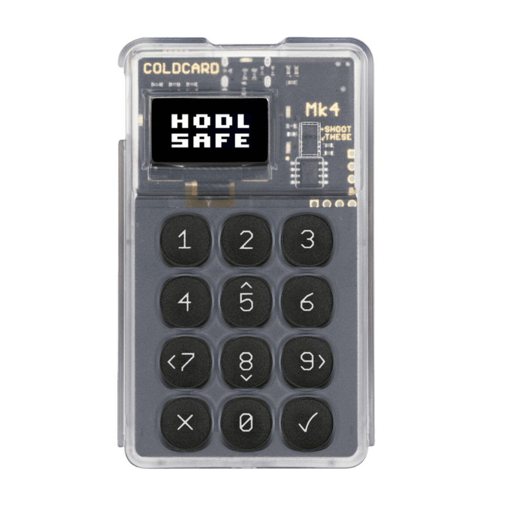 Coldcard Mk4 – bitConsult