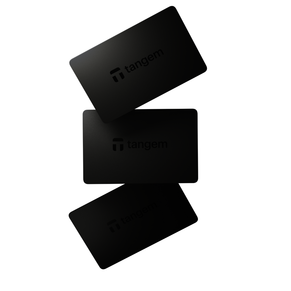 Tangem 2.0 - 3 Card Set