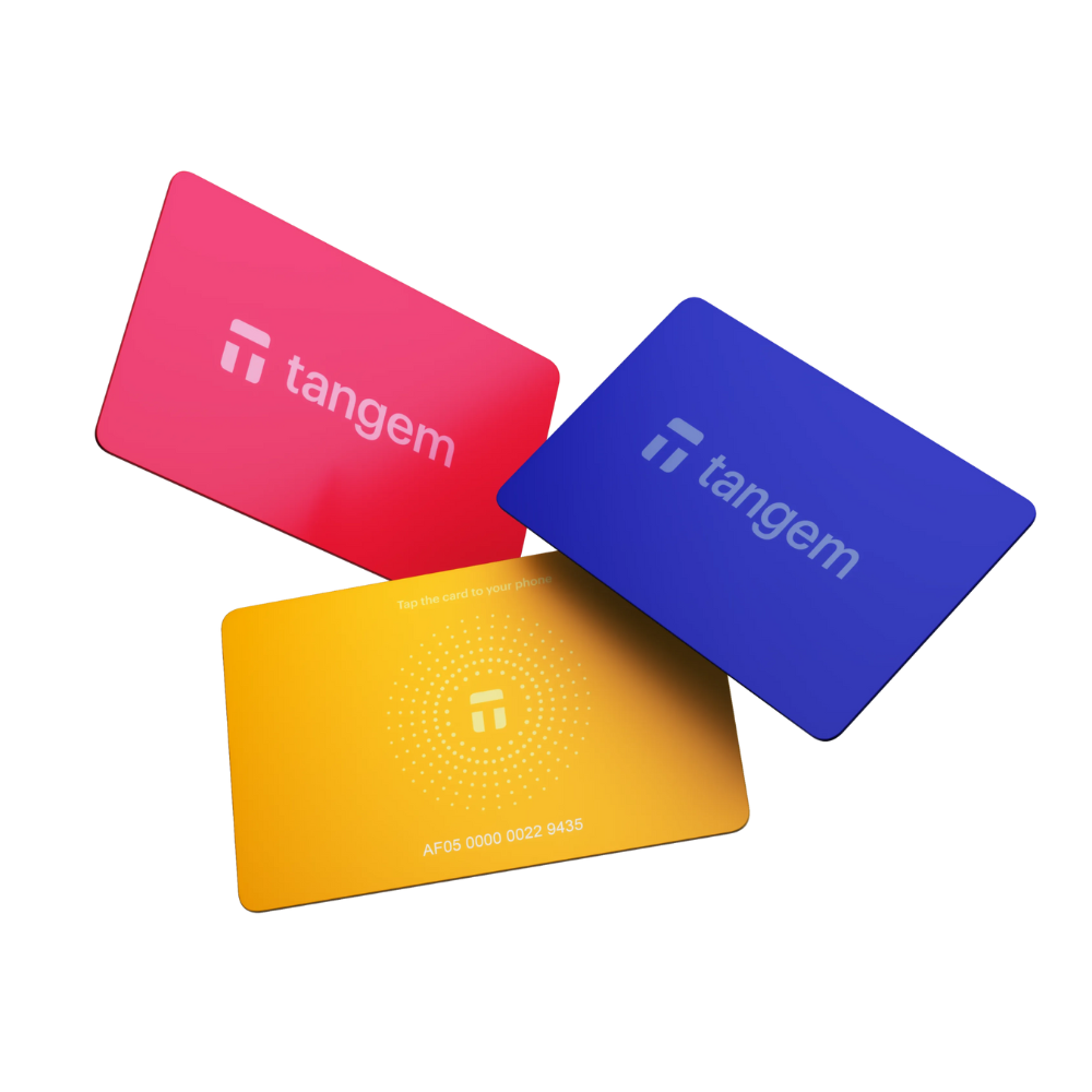 Tangem 2.0 - 3 Card Set