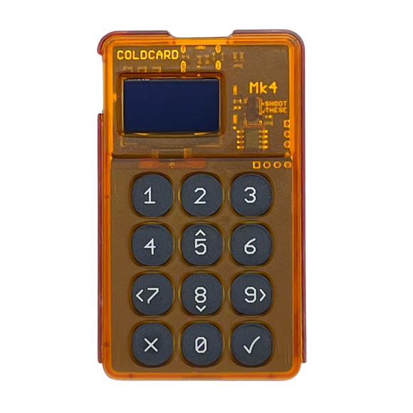 Coldcard Mk4 - Orange