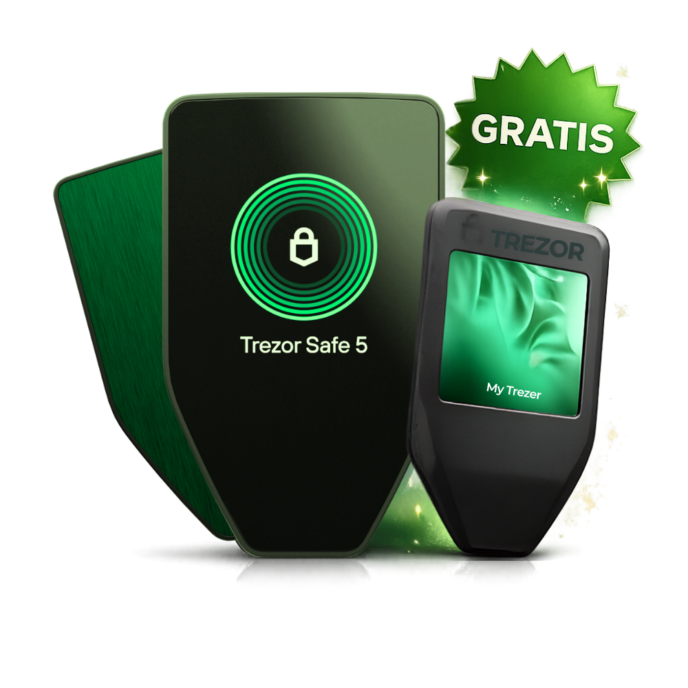 Trezor Safe 5 + Trezor Model T FOR FREE