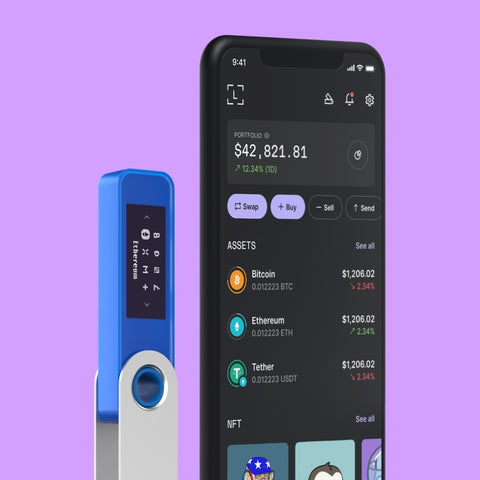 Ledger Nano S Plus - Blau