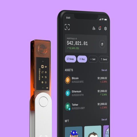 Ledger Nano X - Orange