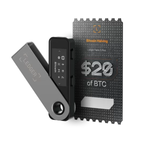 Ledger Nano S Plus + 20$ BITCOIN