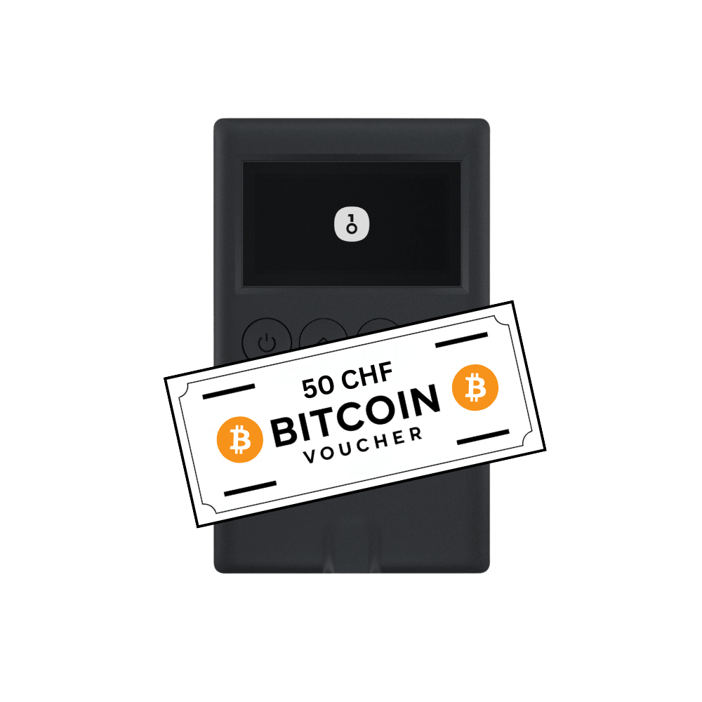 OneKey Classic 1S + 50 CHF BTC Voucher | Crypto Wallet | bitConsult