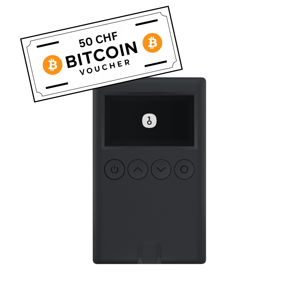 OneKey Classic 1S + 50 CHF BTC Voucher