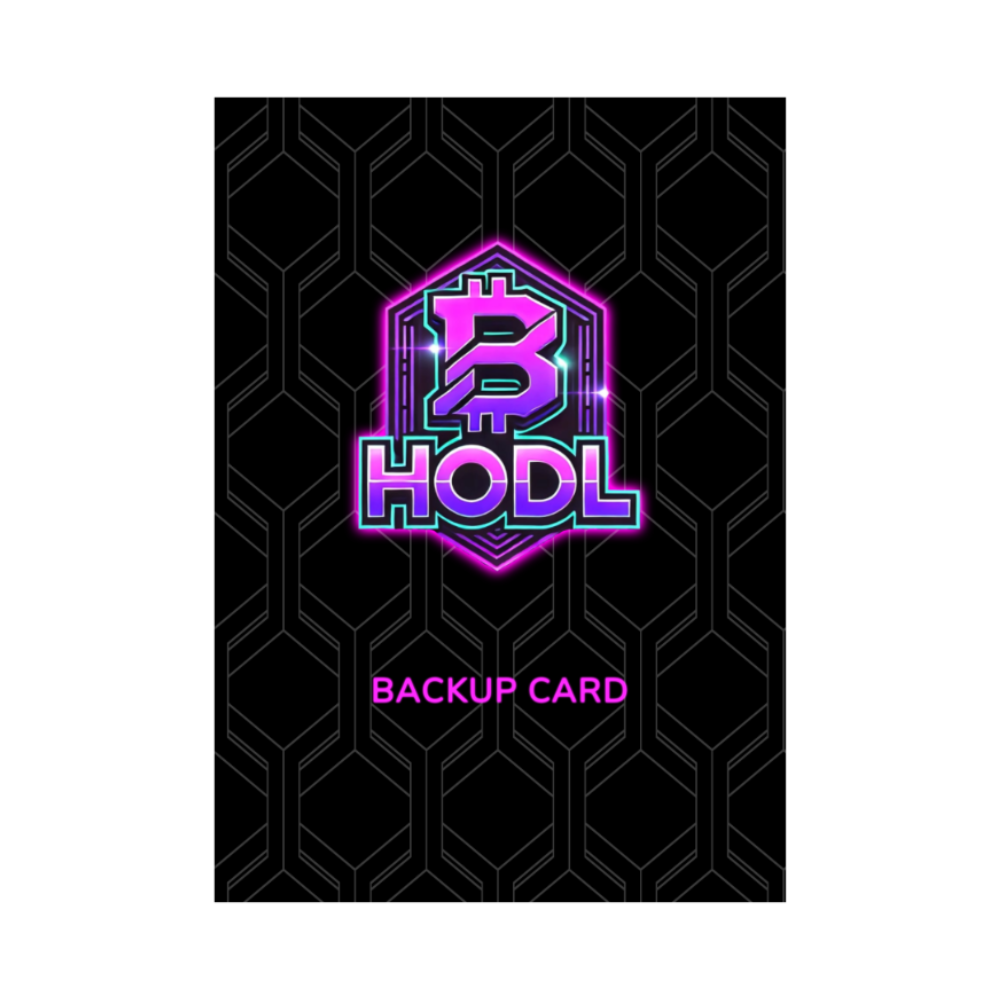HODL Safe Paper - 3er Set