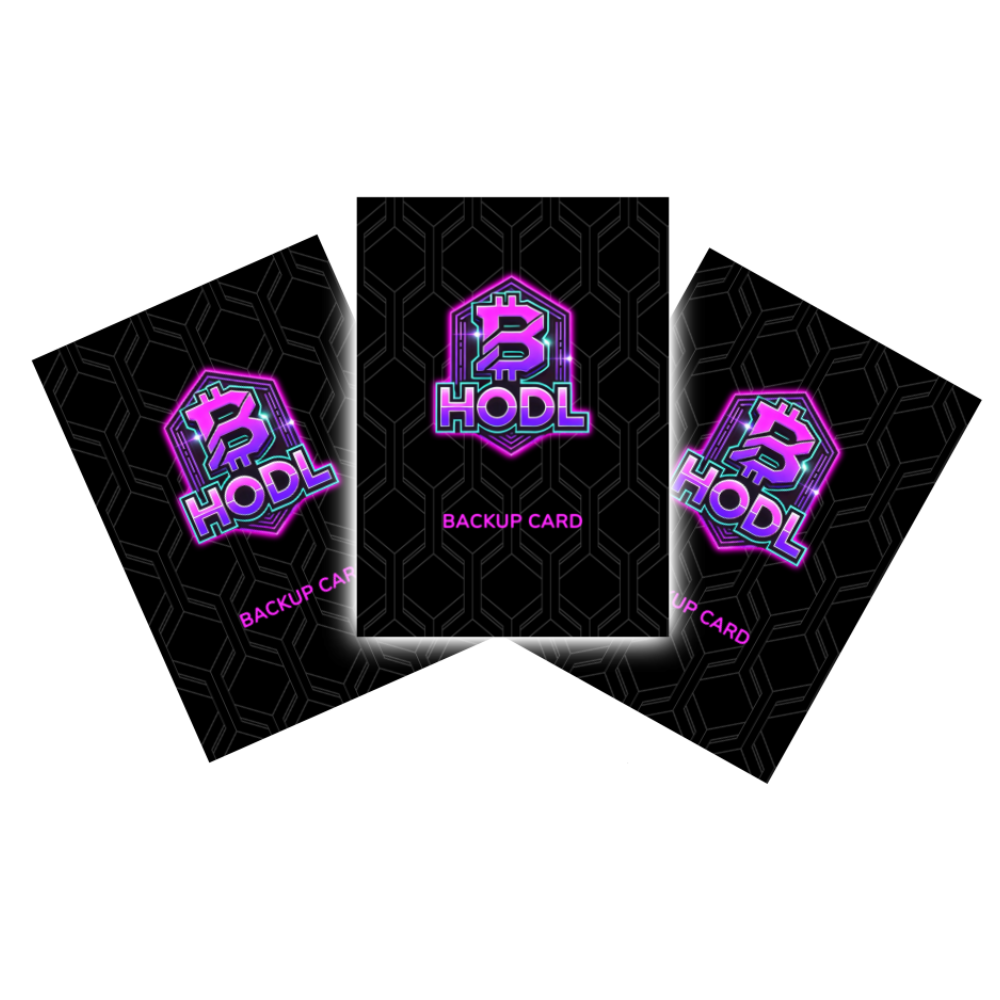 HODL Safe Paper - 3er Set