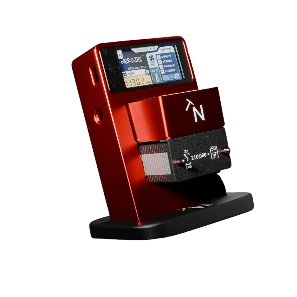 NerdAxe Gamma - Metal Edition | Crypto Wallet | bitConsult