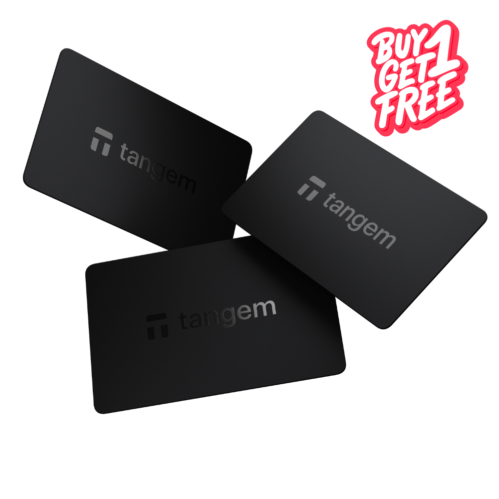 Tangem 3 Card Set - Buy one get one FREE