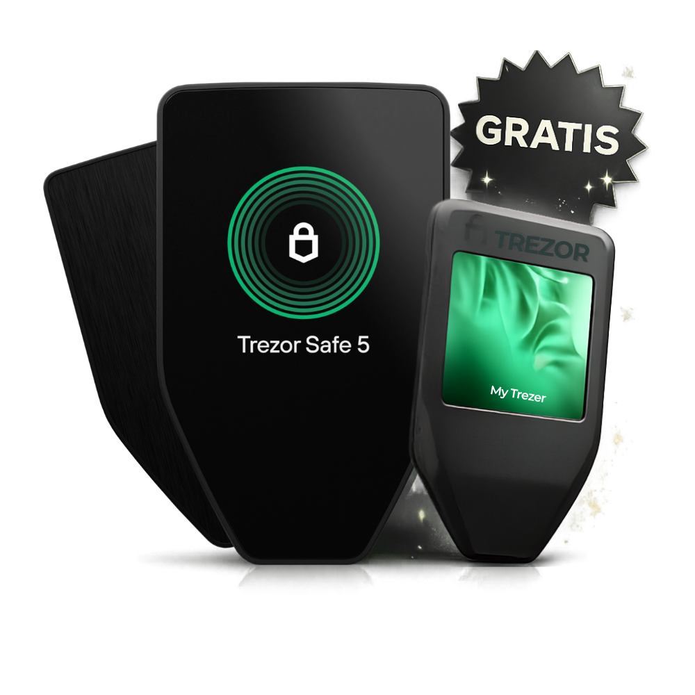 Trezor Safe 5 + Trezor Model T FOR FREE