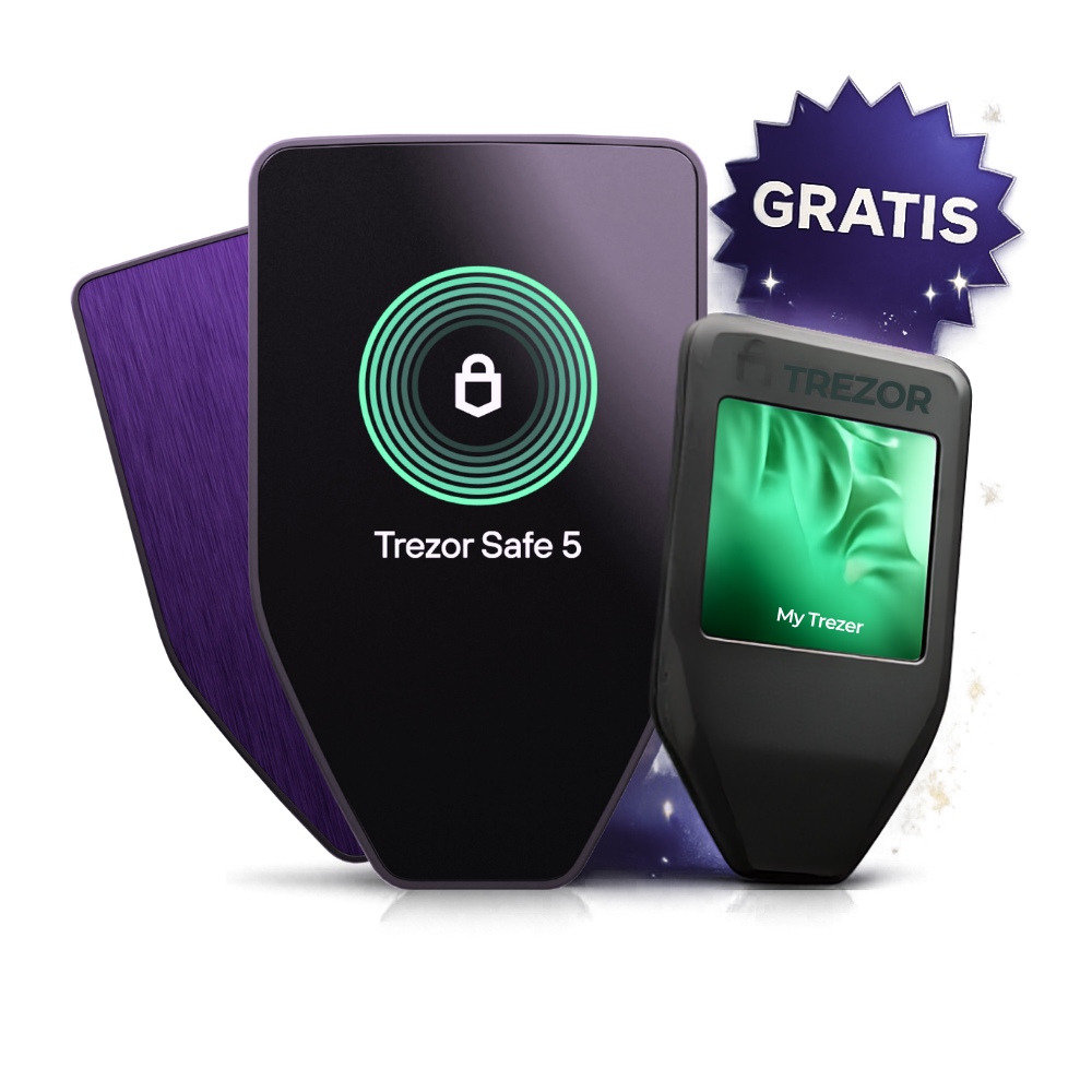 Trezor Safe 5 + Trezor Model T FOR FREE